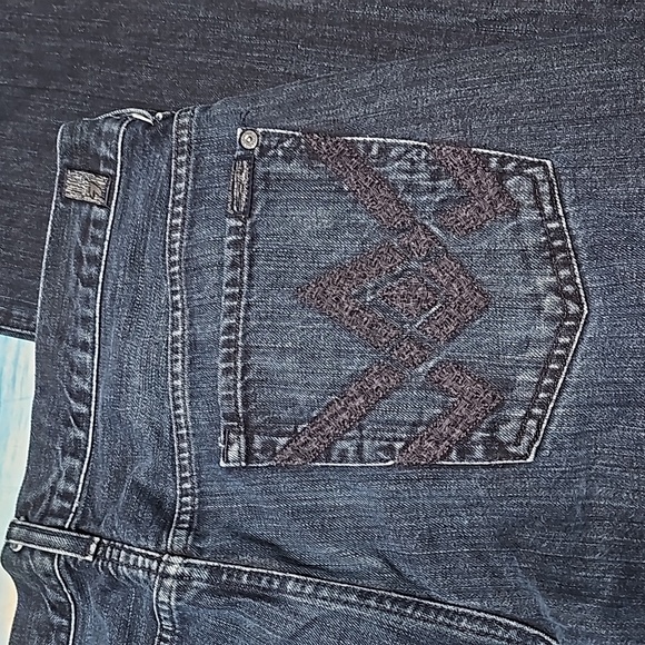 7 For All Mankind Jeans Size 36x34 - Picture 6 of 6